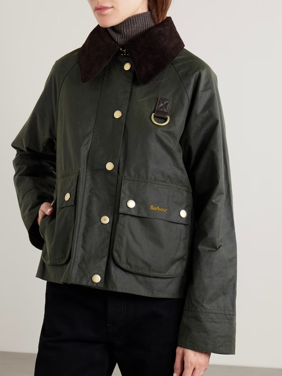Barbour Jackets & Blazers - Barbour Reighton Hooded Wax Jacket